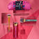 YOUR HEAVENLY LUXE LIMITED-EDITION 3-PC BRUSH SET WITH BAG (SET DE BROCHAS + COSMETIQUERA)